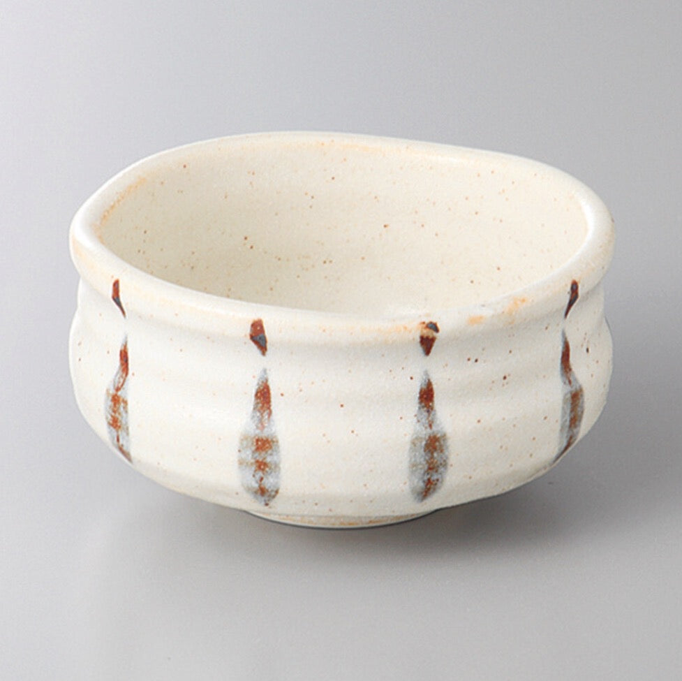 The Japan Collection : Striped small matcha bowl