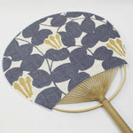 Japanese Uchiwa Fan - Tsubaki