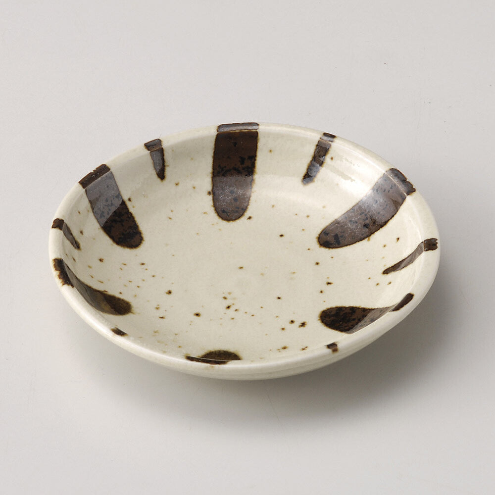 The Japan Collection : Brown striped plate
