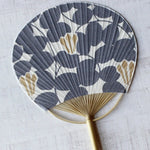Japanese Uchiwa Fan - Tsubaki