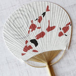 Japanese Uchiwa Fan - Nishikigoi