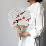 Japanese Uchiwa Fan - Nishikigoi