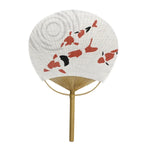 Japanese Uchiwa Fan - Nishikigoi