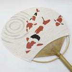 Japanese Uchiwa Fan - Nishikigoi