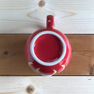 The Japan Collection : Daruma cat mug / Red