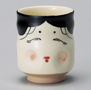 The Japan Collection : Cup with Okame face