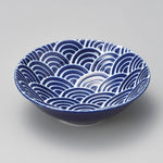 The Japan Collection : Blue wavy bowl