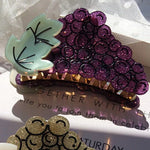 Kawaii Hairclaws : Purple Grapes Claw