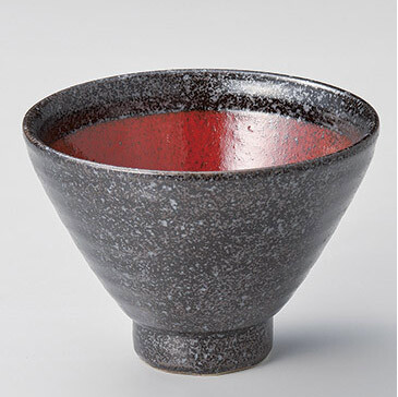 The Japan Collection : Black/red ricebowl
