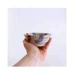 Japan series : Small bowl with red and blue stripes